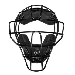 Force3 Defender V2 Traditional Baseball/Softball Catcher/Umpire Mask -Baseball Equipment Store 22 force3 defender traditional mask front black black 80455.1677967796