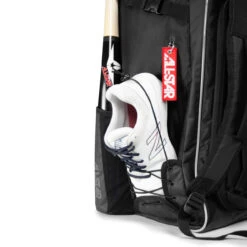 All-Star MVP Dual Hybrid Catcher's Baseball/Softball Backpack Bag -Baseball Equipment Store all star bbcbp blk 007 04462.1675197693