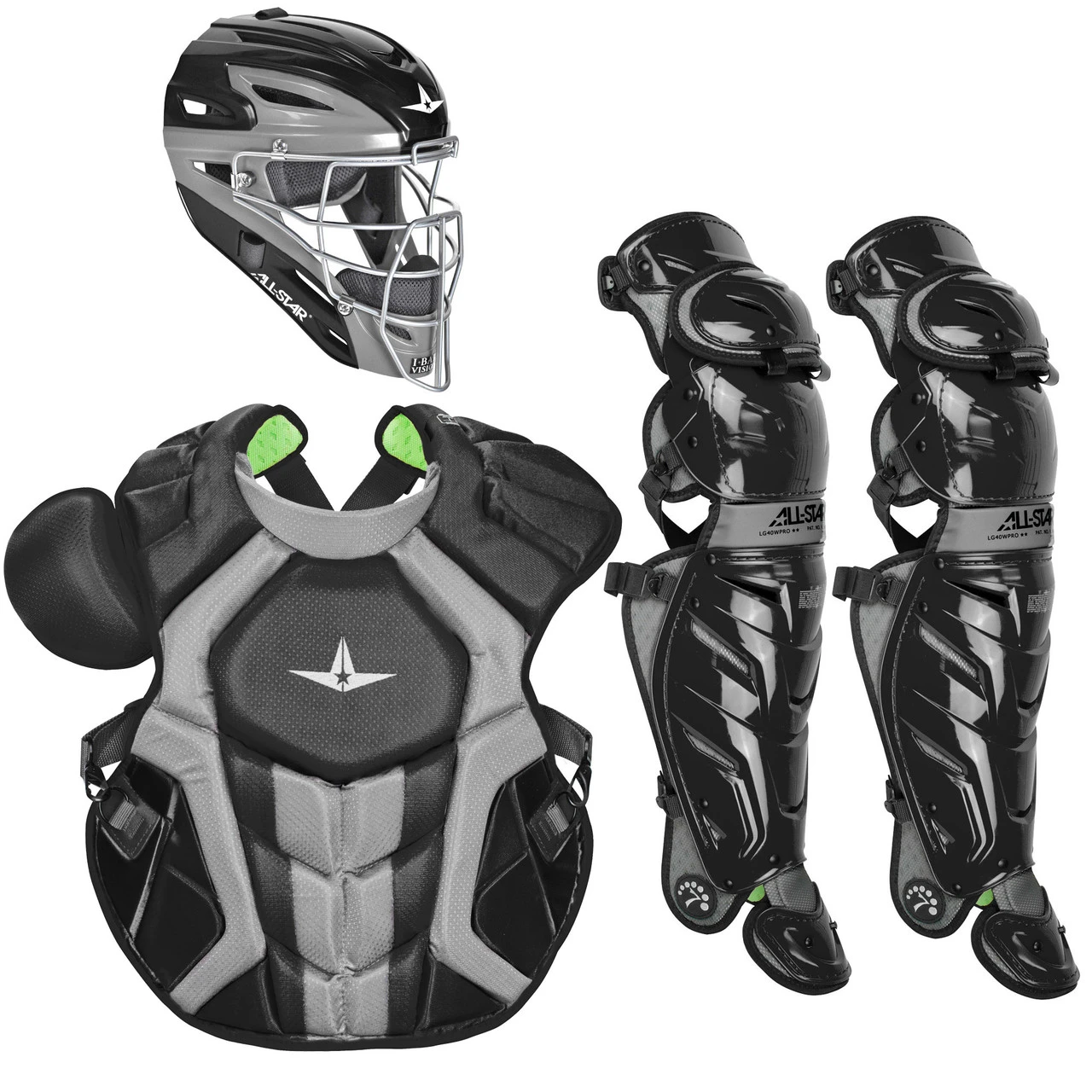 All-Star System7 Axis NOCSAE Adult Baseball Catcher's Package 1 All-Star System7 Axis NOCSAE Adult Baseball Catcher's Package