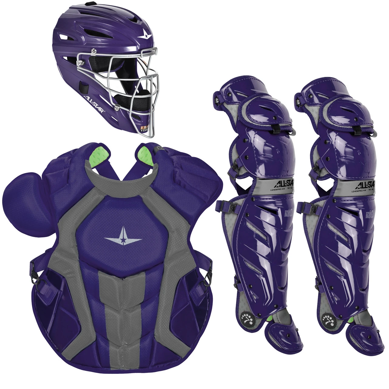 All-Star System7 Axis NOCSAE Adult Baseball Catcher's Package 5 All-Star System7 Axis NOCSAE Adult Baseball Catcher's Package - Image 5