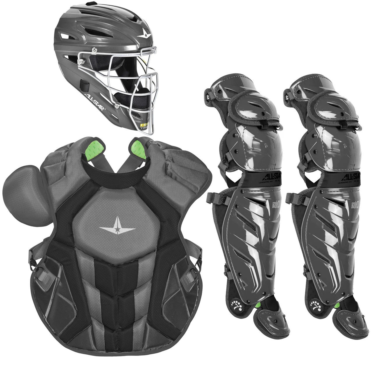 All-Star System7 Axis NOCSAE Adult Baseball Catcher's Package 7 All-Star System7 Axis NOCSAE Adult Baseball Catcher's Package - Image 7