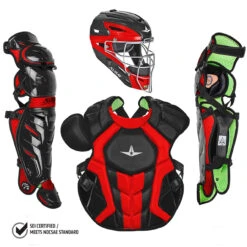 All-Star System7 Axis NOCSAE Adult Baseball Catcher's Package 24 All-Star System7 Axis NOCSAE Adult Baseball Catcher's Package -Baseball Equipment Store all star ckccpro1x bkor 08242.1679475004