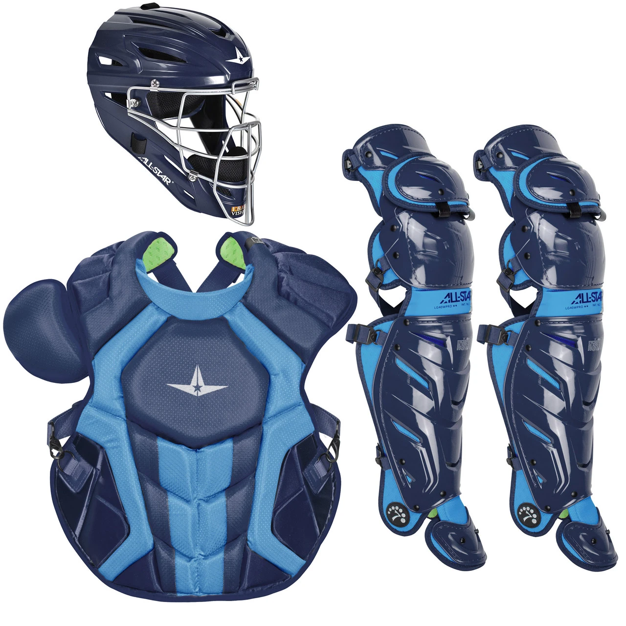 All-Star System7 Axis NOCSAE Adult Baseball Catcher's Package 14 All-Star System7 Axis NOCSAE Adult Baseball Catcher's Package - Image 14