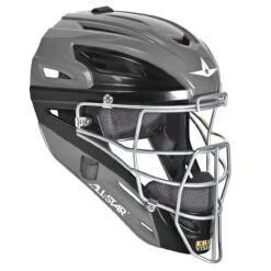All-Star Graphite Two-Tone Youth Baseball/Softball Catcher's Helmet -Baseball Equipment Store all star mvp2500gtt gph 17692.1678025788