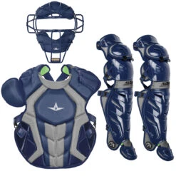 All-Star System7 Axis TM Adult NOCSAE Baseball Catcher's Package 12 All-Star System7 Axis TM Adult NOCSAE Baseball Catcher's Package -Baseball Equipment Store all star ckccpro1x tm nv 30996.1679330087
