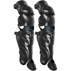 All-Star System 7 Axis 16.5 Inch Adult Baseball Catcher's Leg Guards -Baseball Equipment Store all star lg40wpro sbk 06193.1679359012