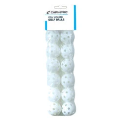 Champro 5 Inch Poly Molded Golf Balls - 12 Balls