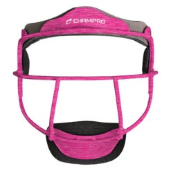 Champro The Grill Heather Softball Fielders Mask -Baseball Equipment Store champro cm01h pnk 43960.1678880465