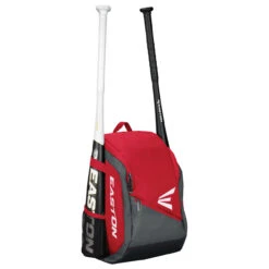 Easton Game Ready Youth Baseball/Softball Backpack Bag -Baseball Equipment Store easton a159038 red 27348.1668647016
