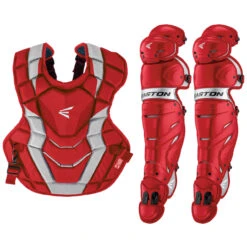 Easton Elite X Adult NOCSAE Baseball Catcher's Gear Bundle -Baseball Equipment Store easton elite x cplg red 97446.1672299961