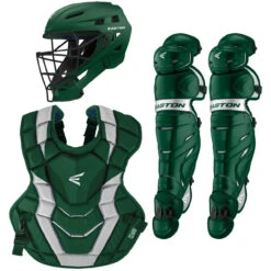 Easton Elite X Adult Baseball Catcher's Package -Baseball Equipment Store easton elitexset grnsil 62327.1668444302