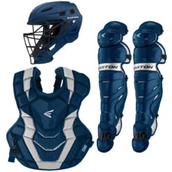 Easton Elite X Adult Baseball Catcher's Set -Baseball Equipment Store easton elitexset nvysil 44854.1679330150