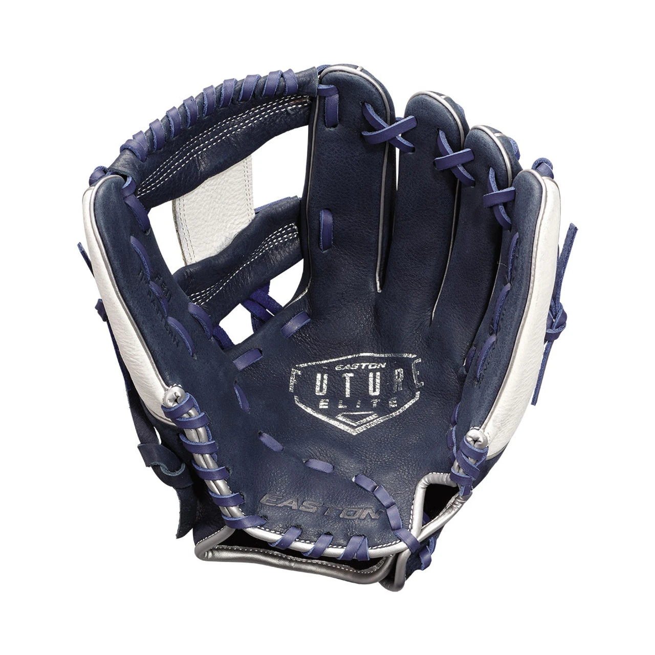 Easton Future Elite 11 Inch FE11 Youth Baseball Glove - Navy/White 2 Easton Future Elite 11 Inch FE11 Youth Baseball Glove - Navy/White - Image 2
