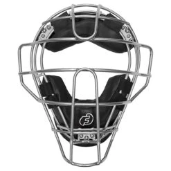 Force3 Defender V2 Traditional Baseball/Softball Catcher/Umpire Mask -Baseball Equipment Store force3 bd31 silblk 01 15037.1677967796