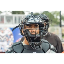 Force3 Defender V2 Traditional Baseball/Softball Catcher/Umpire Mask -Baseball Equipment Store force3 defender trad lifestyle 03 37832.1677967795