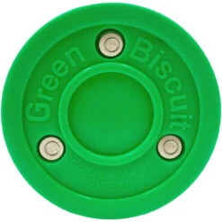 Green Biscuit Orginal Hockey Passing/Stick Handling Puck