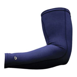 Phiten Titanium Heather Arm Sleeve -Baseball Equipment Store heatherarm nvy 60398.1677938773