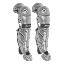 All-Star System 7 Axis 13.5 Inch Youth Baseball Catcher's Leg Guards -Baseball Equipment Store lg1216s7x gph 01 96359.1674748622