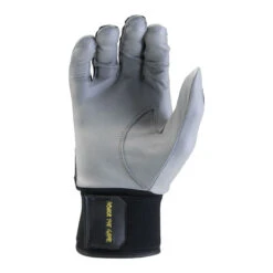 Marucci Luxe Adult Baseball/Softball Batting Gloves -Baseball Equipment Store mbgluxe bk front 25841.1667864346