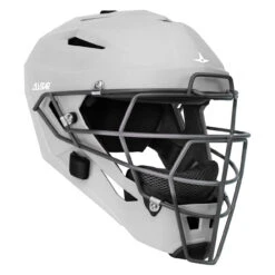 All-Star MVP5 Matte Adult Baseball Catcher's Helmet -Baseball Equipment Store mvp5 wh 01 03686.1679301060