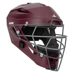 All-Star MVP5 Matte Adult Baseball Catcher's Helmet -Baseball Equipment Store mvp5m ma 01 37641.1679301059