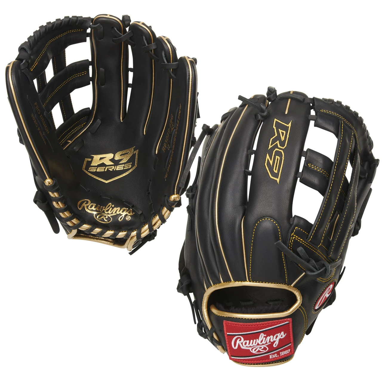 Rawlings R9 Series 12.75 Inch R93029-6BG Baseball Glove 1 Rawlings R9 Series 12.75 Inch R93029-6BG Baseball Glove