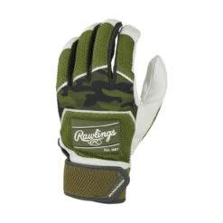 Rawlings Adult Workhorse Baseball/Softball Batting Gloves 23 Rawlings Adult Workhorse Baseball/Softball Batting Gloves -Baseball Equipment Store rawlings wh22bg camo 2 38511.1678576327