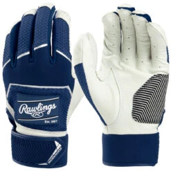 Rawlings Adult Workhorse Baseball/Softball Batting Gloves 17 Rawlings Adult Workhorse Baseball/Softball Batting Gloves -Baseball Equipment Store rawlings wh22bg nvy 01 98657.1678576325