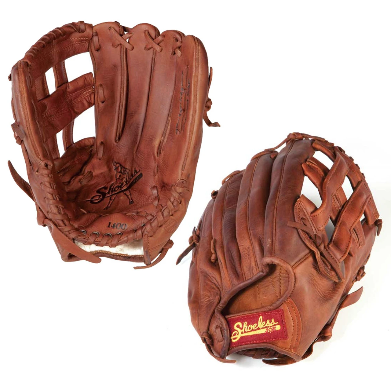 Shoeless Joe Professional H-Web 14 Inch 1400HWR Slowpitch Softball Glove 1 Shoeless Joe Professional H-Web 14 Inch 1400HWR Slowpitch Softball Glove