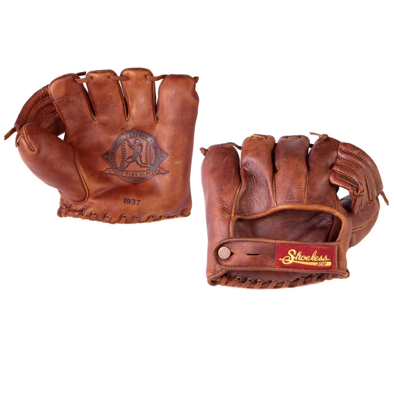 Shoeless Joe Golden Era Vintage 1937 Baseball Fielders Glove 1 Shoeless Joe Golden Era Vintage 1937 Baseball Fielders Glove