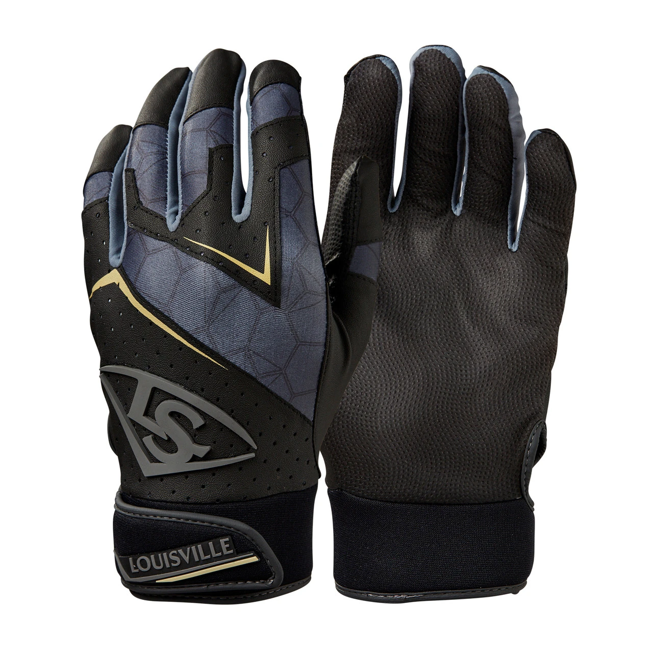 Louisville Slugger Genuine V2 Adult Baseball/Softball Batting Gloves 1 Louisville Slugger Genuine V2 Adult Baseball/Softball Batting Gloves