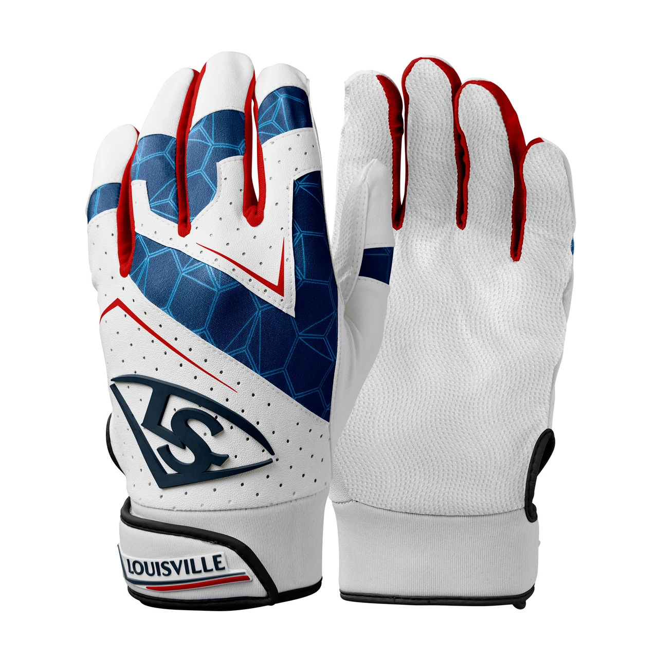 Louisville Slugger Genuine V2 Adult Baseball/Softball Batting Gloves 5 Louisville Slugger Genuine V2 Adult Baseball/Softball Batting Gloves - Image 5