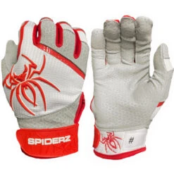 Spiderz PRO Adult Baseball/Softball Batting Gloves -Baseball Equipment Store spiderz pro21 rylwht 84059.1679475060