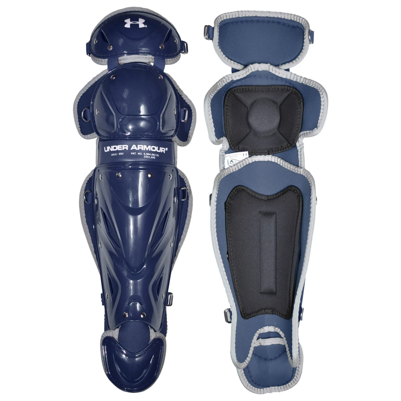 Under Armour UA Victory Series Youth 13 Inch Baseball Catcher's Leg Guards 2 Under Armour UA Victory Series Youth 13 Inch Baseball Catcher's Leg Guards - Image 2