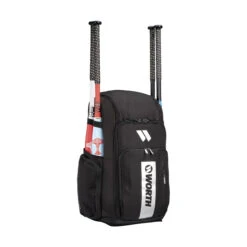 Worth Pro Baseball/Softball Backpack Bag -Baseball Equipment Store wba004 bk 2 98764.1678561872