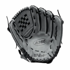Wilson A360 Carbonlite Series 12.5 Inch Youth Baseball Glove -Baseball Equipment Store wbw100189 1 a360 baseball 125 black grey 27155.1654285219