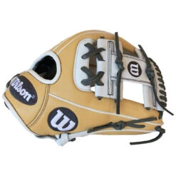 Wilson 2022 A2000 Superskin Custom 11.5 Inch A21786SS22C01 Baseball Glove -Baseball Equipment Store wilson a2000 custom tanwhtgry 04 42434.1654285851