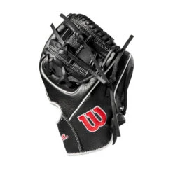 Wilson Infield Trainer 10 Inch WBW10090910 Baseball Training Glove -Baseball Equipment Store wilson a1 if trainer bk wh rd 04 79402.1667151244